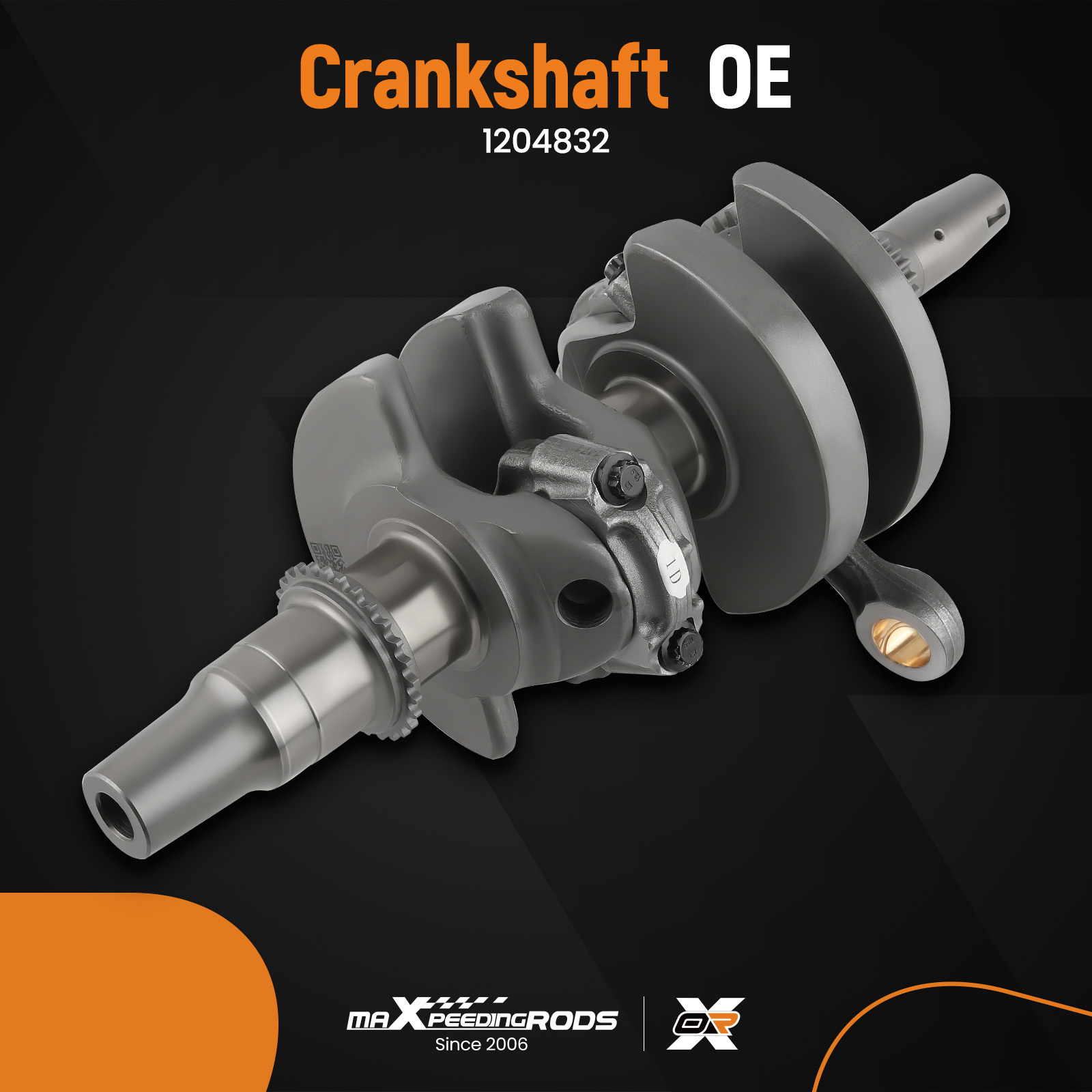 New Crankshaft Crank ShaftConnecting Rods compatible for Polaris