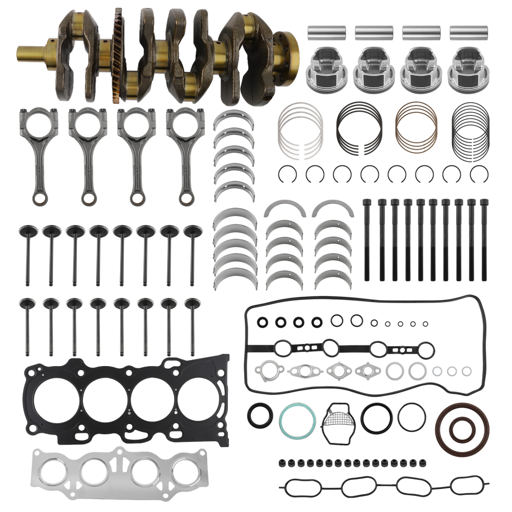 Overhaul Engine Rebuild Kit compatible for Toyota Camry Solara compatible for RAV4 Matrix compatible for Scion 2.4L 2AZFE