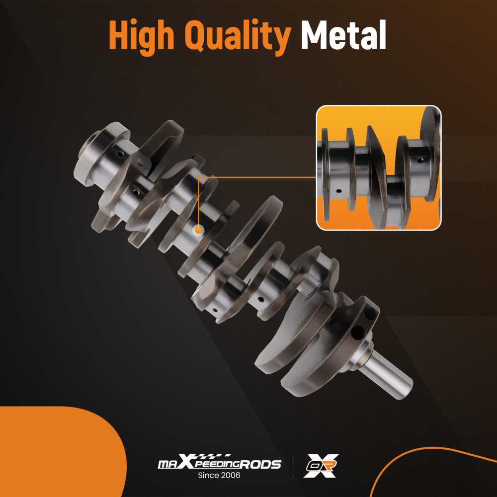 CRANKSHAFT LR010297 compatible for LAND ROVER/RANGE ROVER JAGUAR 276DT TDV6 2.7 ENGINE