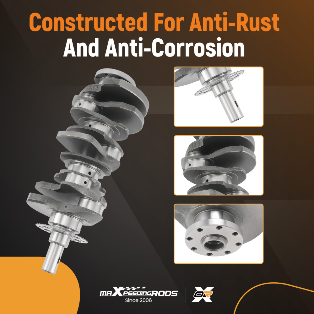 New Crankshaft 1GR compatible for Toyota 4.0L Hilux compatible for Land Cruiser Prado FJ Cruiser 1GR-FE