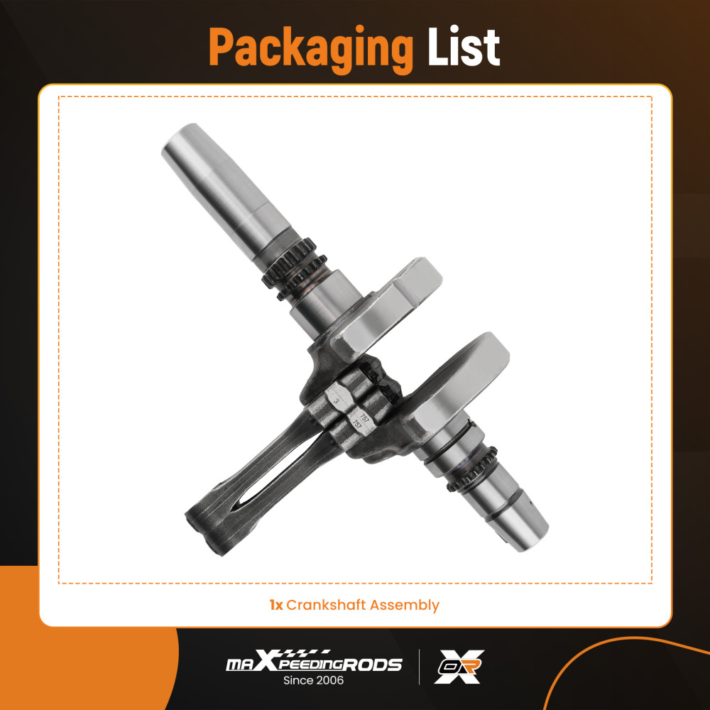 Engine Crankshaft compatible for Can-Am 650 800 Outlander 09-15 420219665 Engine Part