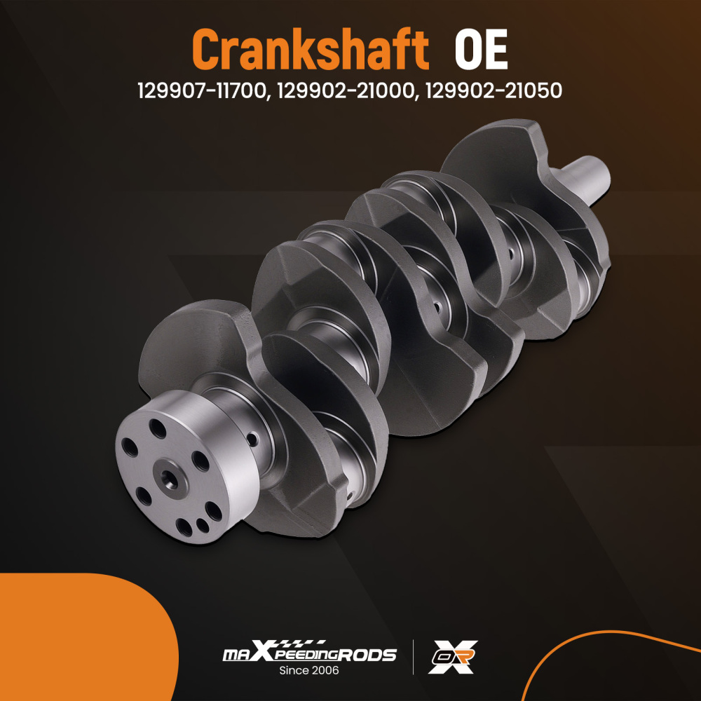 Crankshaft for Yanmar 4D94LE 4TNV94 4TNV98 Engine 129907-11700 550mm Length