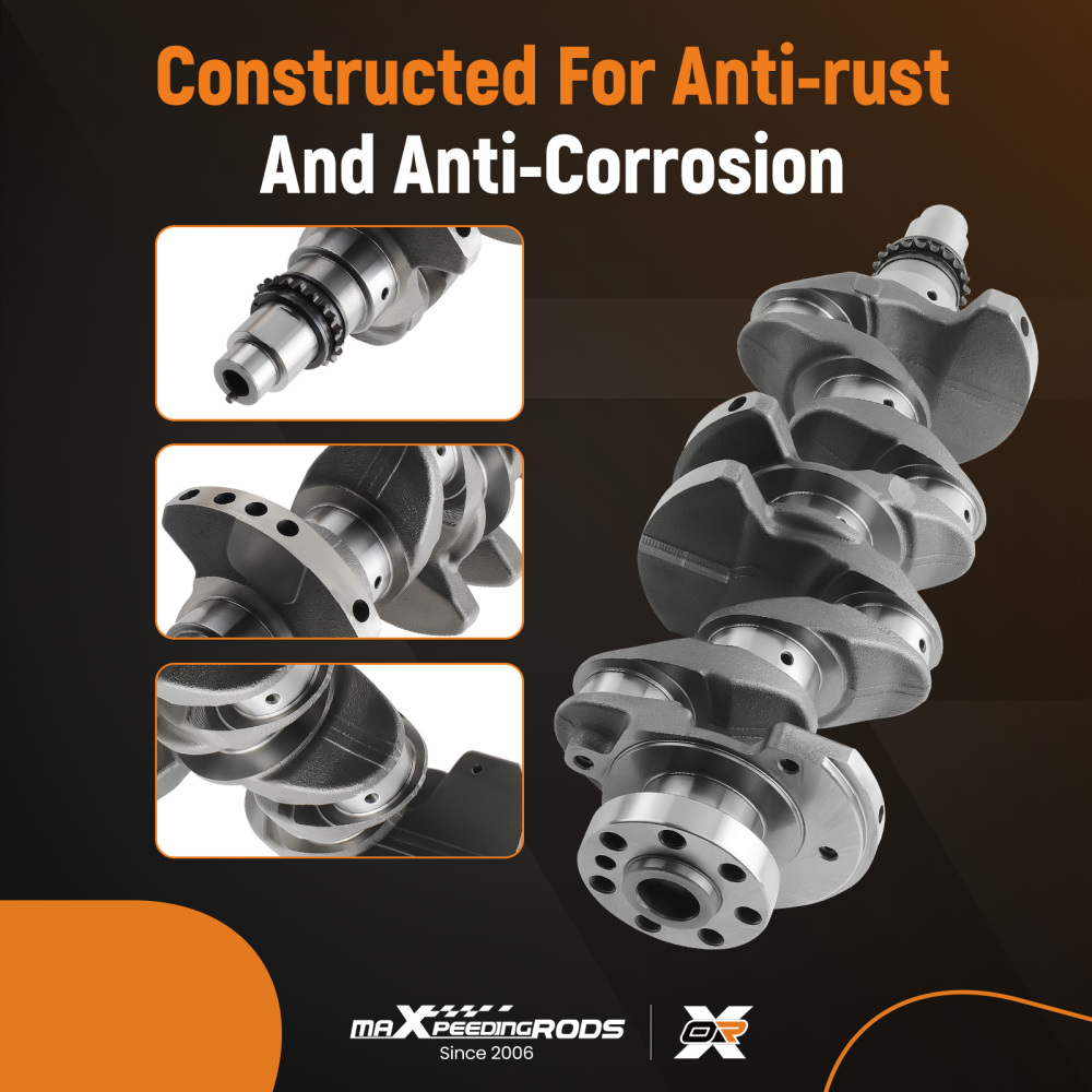 G4NC 2.0L Engine Rebuild Overhaul Kit & Crankshaft Rods Pistons compatible for Hyundai Kia