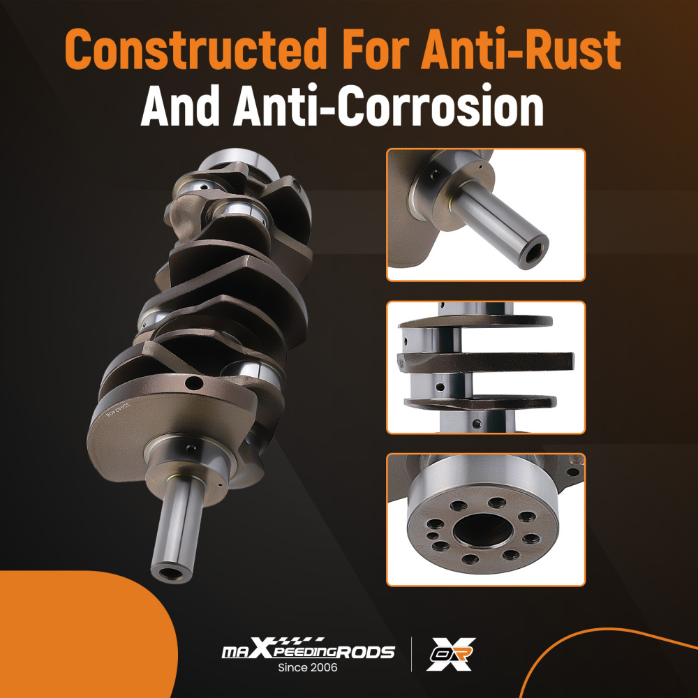 CRANKSHAFT compatible for MASERATI GHIBLI LEVANTE QUATTROPORTE 3.0L V6 ENGINE 323957 868821