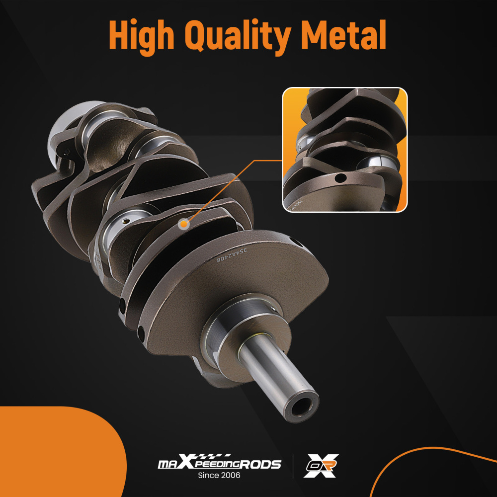 CRANKSHAFT compatible for MASERATI GHIBLI LEVANTE QUATTROPORTE 3.0L V6 ENGINE 323957 868821