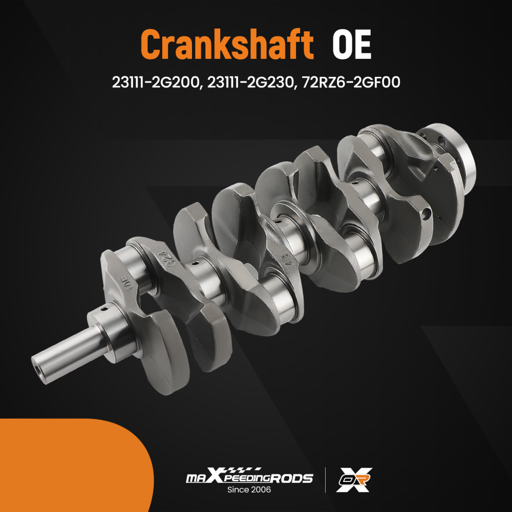 G4KE 2.4L Engine Overhaul Rebuild Kit - Crankshaft Con Rods Set compatible for Hyundai KIA