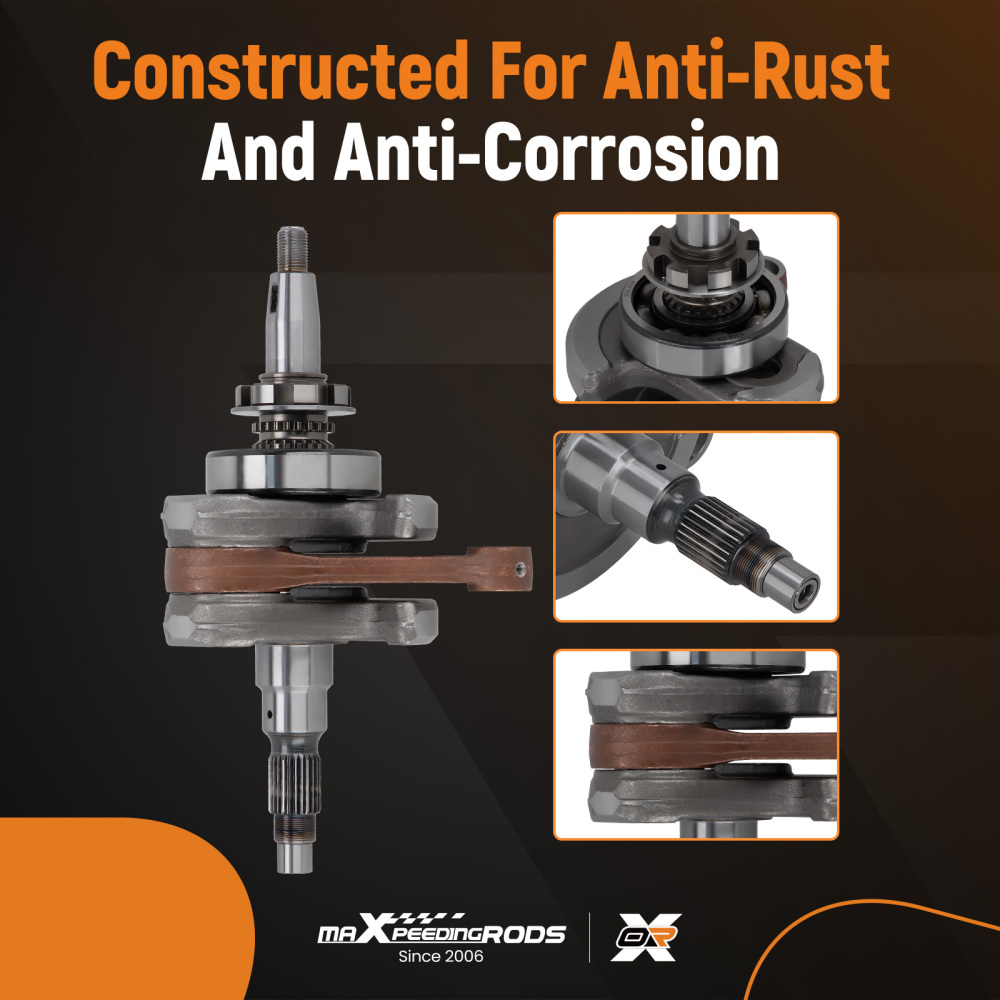 Crankshaft Assy compatible for YAMAHA 700 GRIZZLY KODIAK VIKING 14-20 2BG-11400-00-00 New