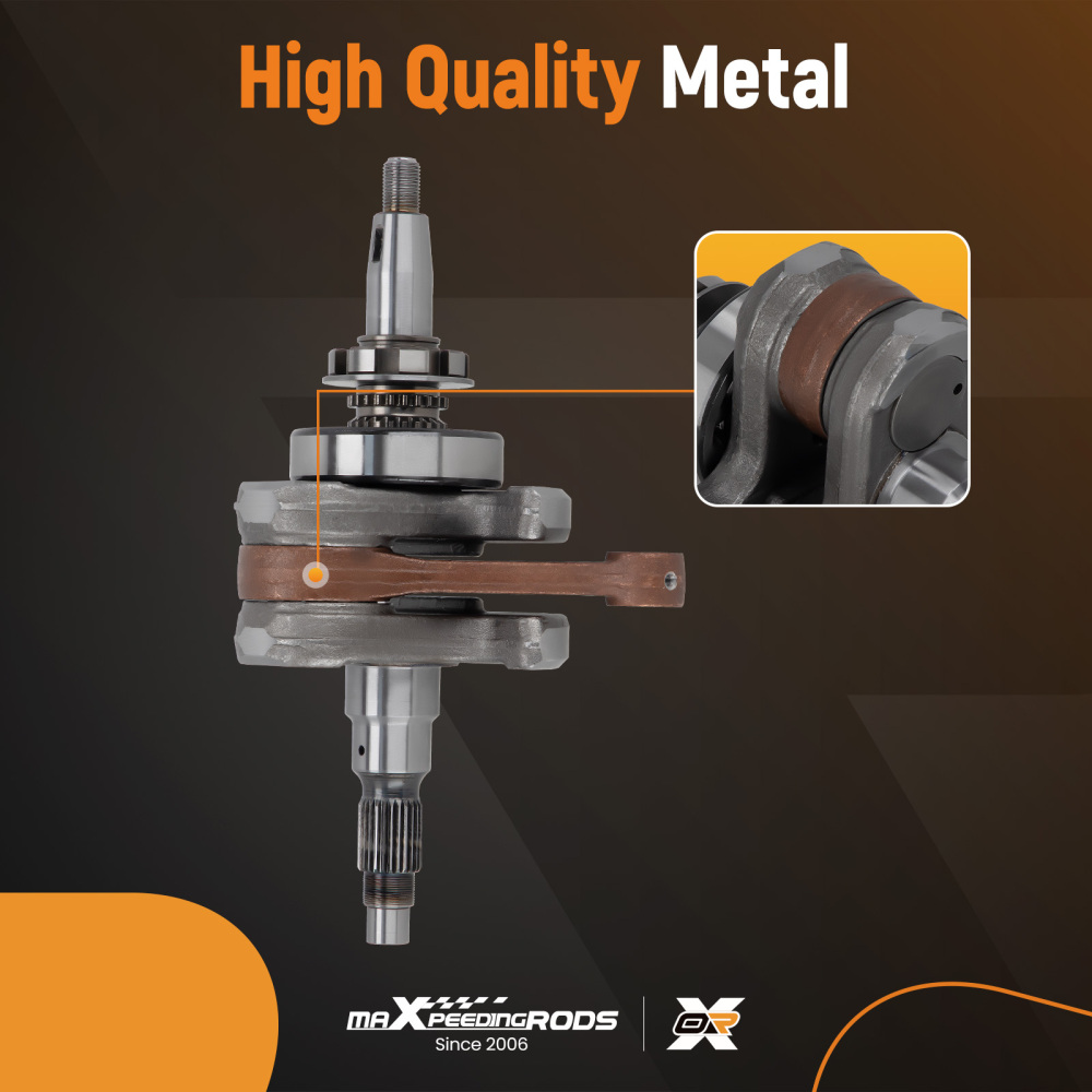 Crankshaft Assy compatible for YAMAHA 700 GRIZZLY KODIAK VIKING 14-20 2BG-11400-00-00 New