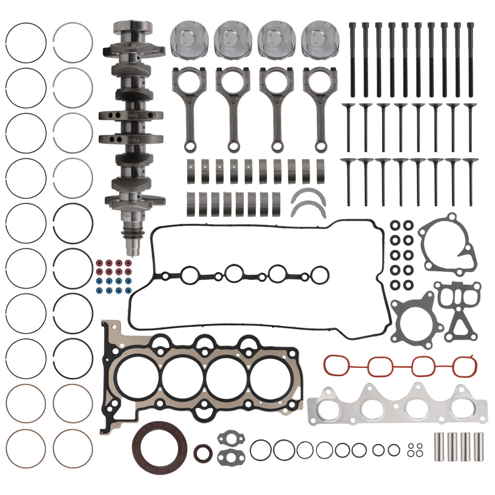 G4FD Engine Overhaul Rebuild Kit compatible for Hyundai Kia Accent Rio Soul 1.6L 2012-2016