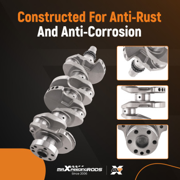 G4FD Engine Rebuild Overhaul Kit - CrankshaftCon Rods compatible for Hyundai KIA 1.6L