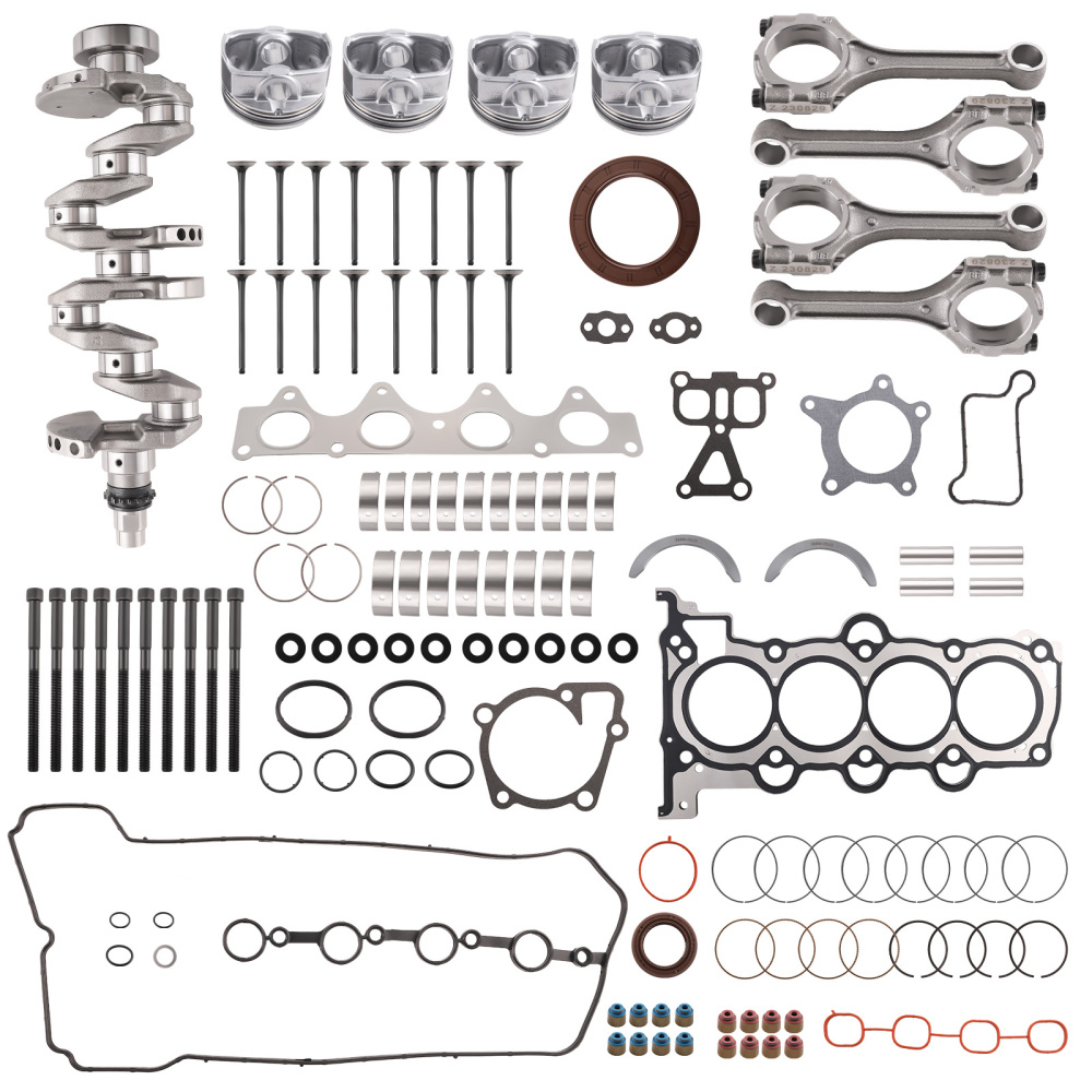G4FD Engine Rebuild Overhaul Kit - CrankshaftCon Rods compatible for Hyundai KIA 1.6L