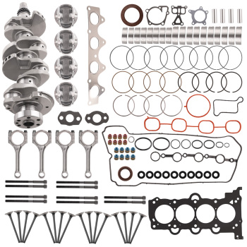G4FD Engine Rebuild Overhaul Kit w/ CrankshaftConrods compatible for Hyundai Kia 1.6L