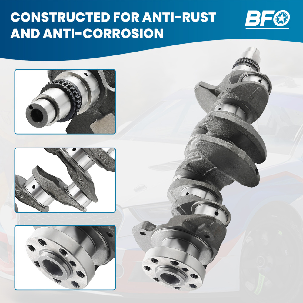 2.0L Engine Crankshaft compatible for Hyundai Elantra Kona 2017-2018-2019-2020 Silver