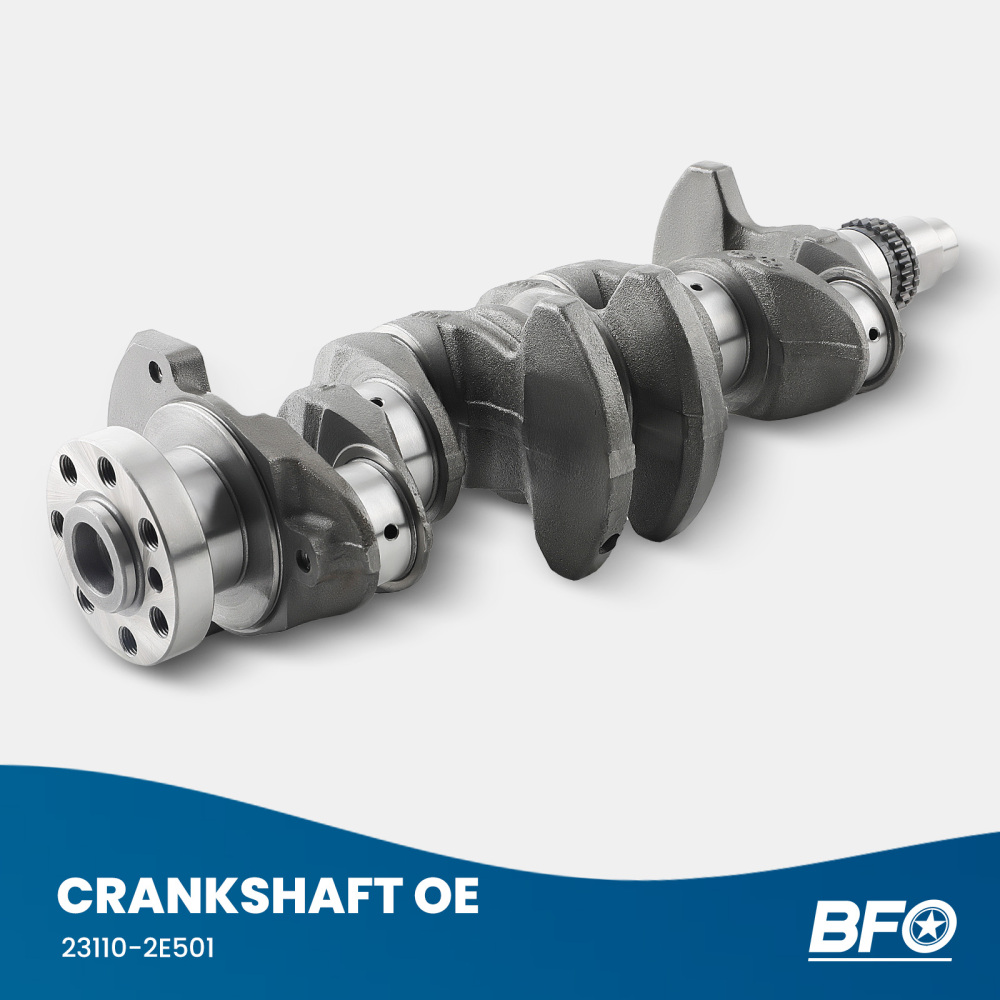 2.0L Engine Crankshaft compatible for Hyundai Elantra Kona 2017-2018-2019-2020 Silver