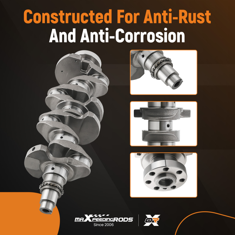 2.0L Engine Rebuild Kit - Crankshaft ConRods Timing Cover Set compatible for HYUNDAI KIA