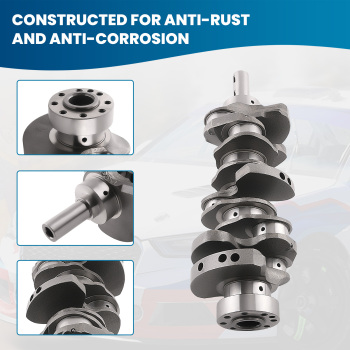 Crankshaft + Main Rod Bearings 623R63CA00 compatible for Hyundai Santa Fe compatible for Kia Sorento 3.3L