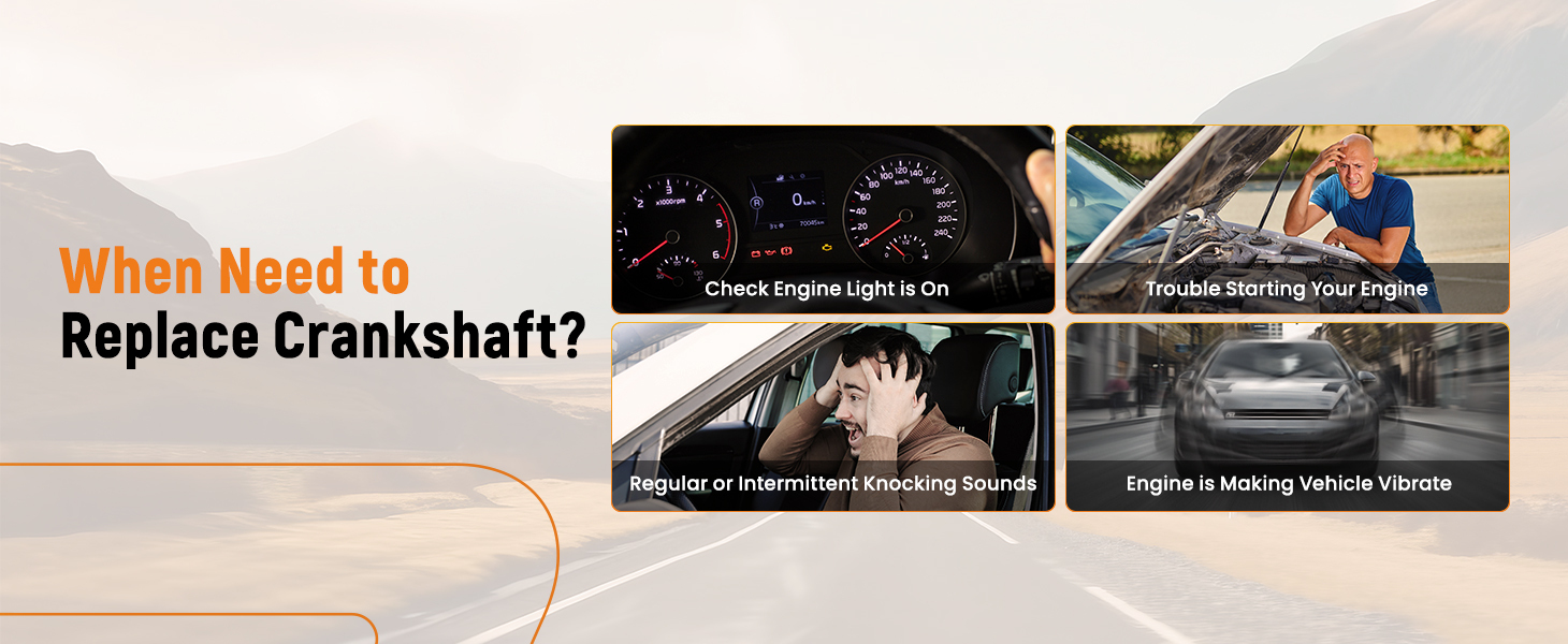 G6DH 3.3L Engine Crankshaft Rods w/ Bearing Kit compatible for HYUNDAI Santa Fe compatible for KIA Sorento