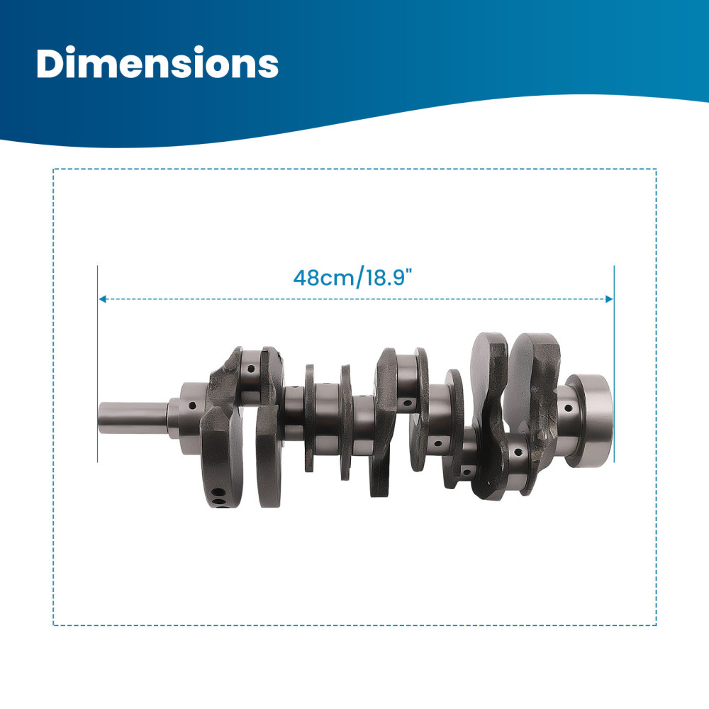 G6DH 3.3L Engine Crankshaft Rods w/ Bearing Kit compatible for HYUNDAI Santa Fe compatible for KIA Sorento