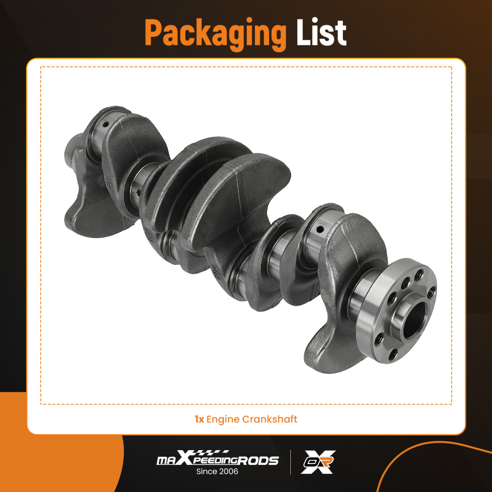 Crankshaft compatible for BMW N20B20 N26B20 2.0 Engine 125i 320i 328i 11217640165 2010-2017