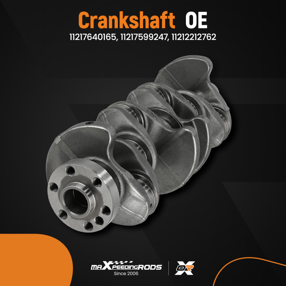 Crankshaft compatible for BMW N20B20 N26B20 2.0 Engine 125i 320i 328i 11217640165 2010-2017