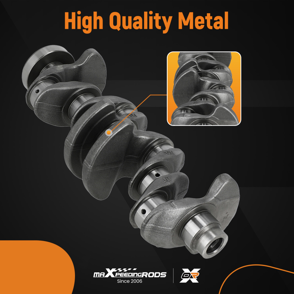 Crankshaft compatible for BMW N20B20 N26B20 2.0 Engine 125i 320i 328i 11217640165 2010-2017