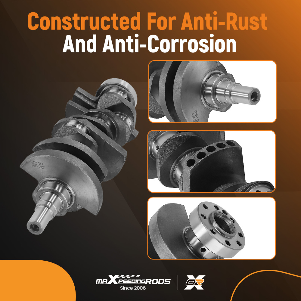 Crankshaft 6G72 For 3.0 compatible for Mitsubishi Dodge Chrysler Montero Eclipse compatible for Ram 50 Voyager