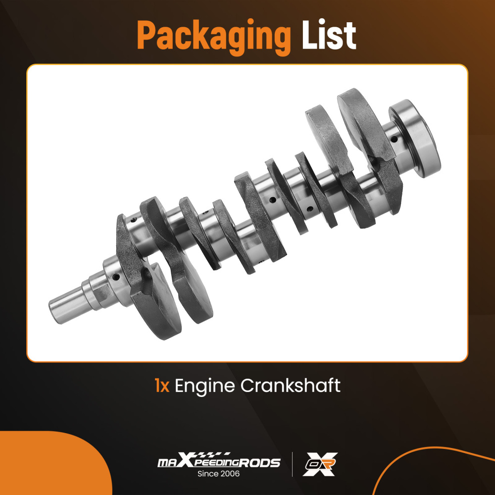 Crankshaft 6G72 For 3.0 compatible for Mitsubishi Dodge Chrysler Montero Eclipse compatible for Ram 50 Voyager