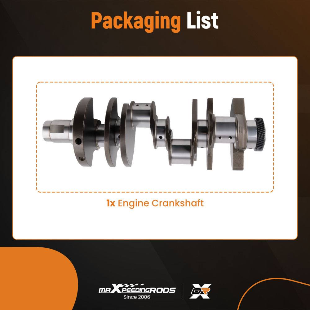 Engine Crankshaft for 2008-2010 compatible for Ford F-250 F-350 6.4L 8C3Z-6303-A 1000197420