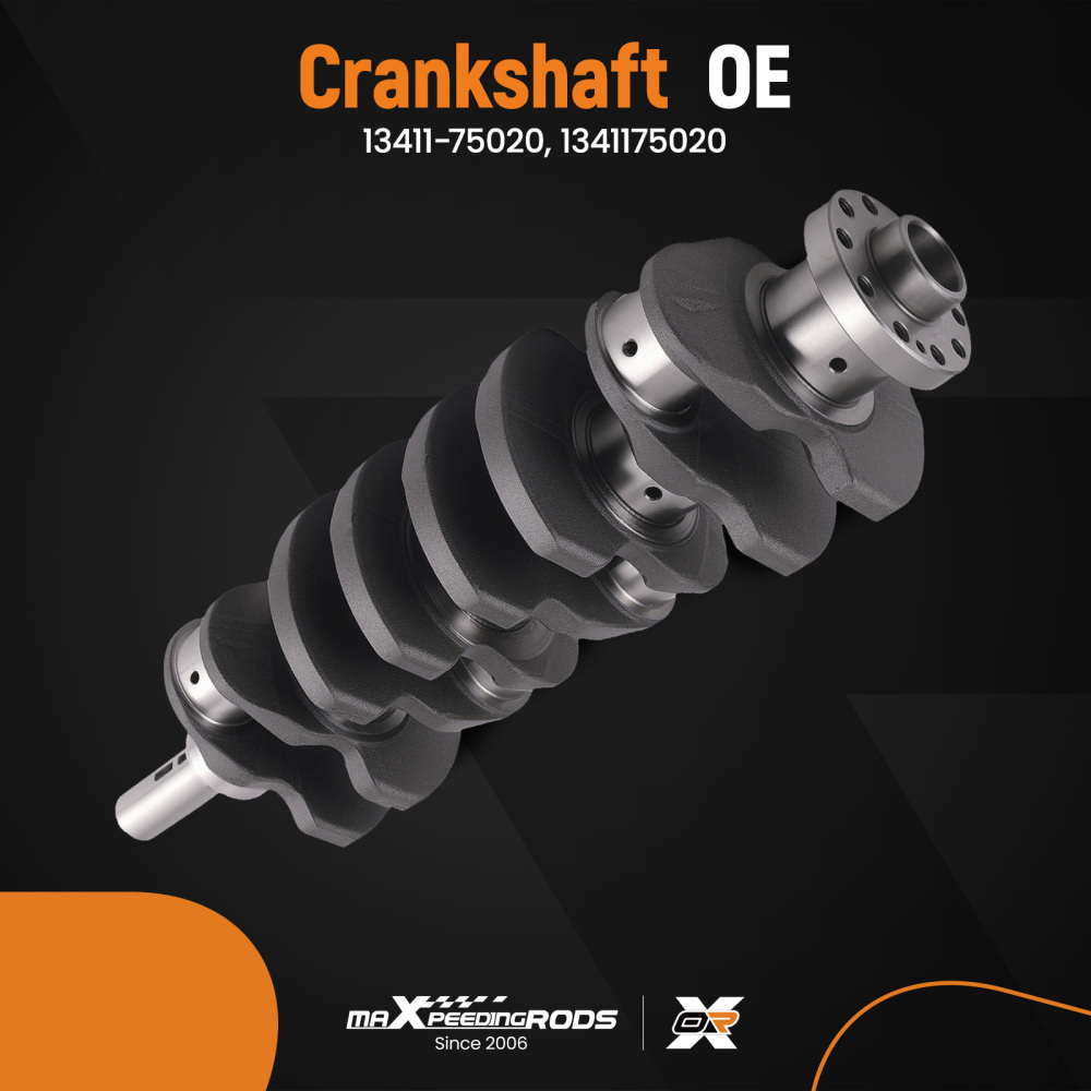 Crank Shaft For 95-04 compatible for Toyota Tacoma RZN161 RZN171 RZN191 RZN196 2.7L 3RZ Engine