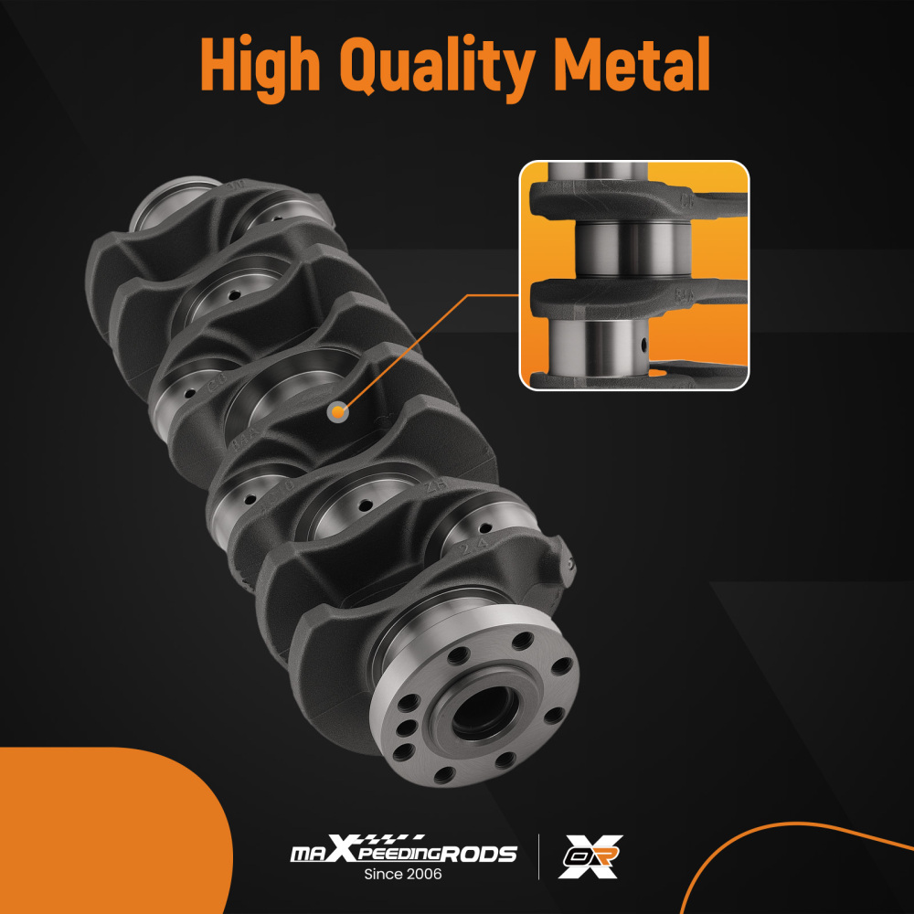 Crankshaft compatible for Citroen Jumper 2.2 HDi Bus Van 2006-2012 Engine Parts 1096238