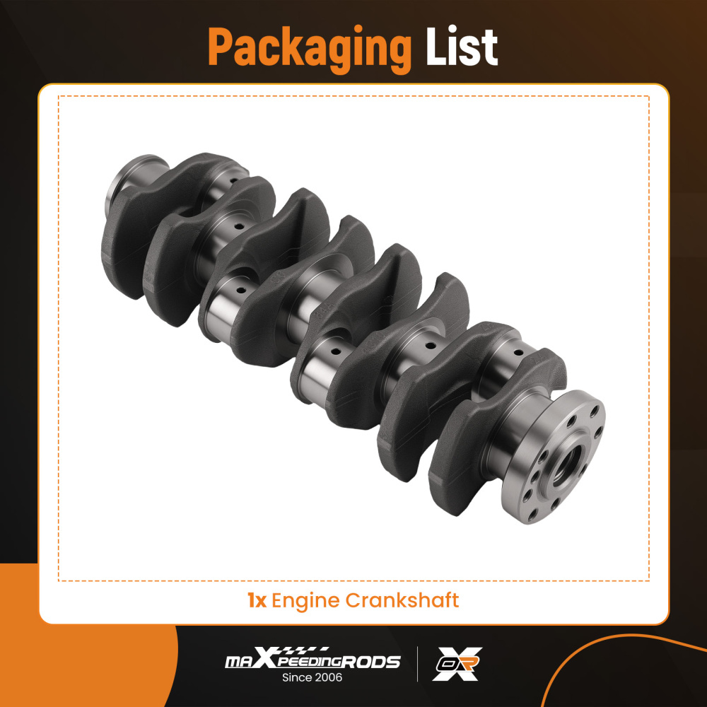 Crankshaft compatible for Citroen Jumper 2.2 HDi Bus Van 2006-2012 Engine Parts 1096238