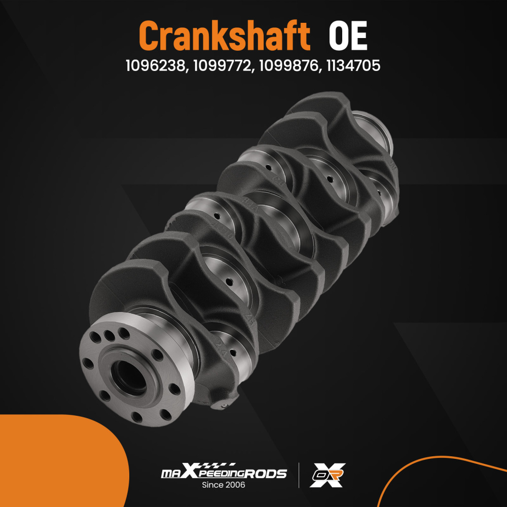 Crankshaft compatible for Citroen Jumper 2.2 HDi Bus Van 2006-2012 Engine Parts 1096238