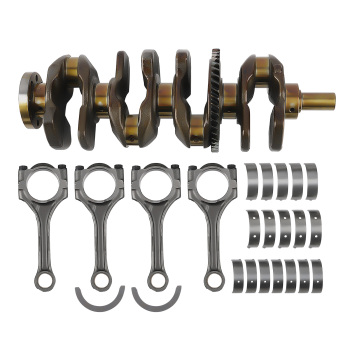 2.4L CrankshaftConnecting RodsMain Rod Bearings compatible for Toyota Scion 2AZ-FE