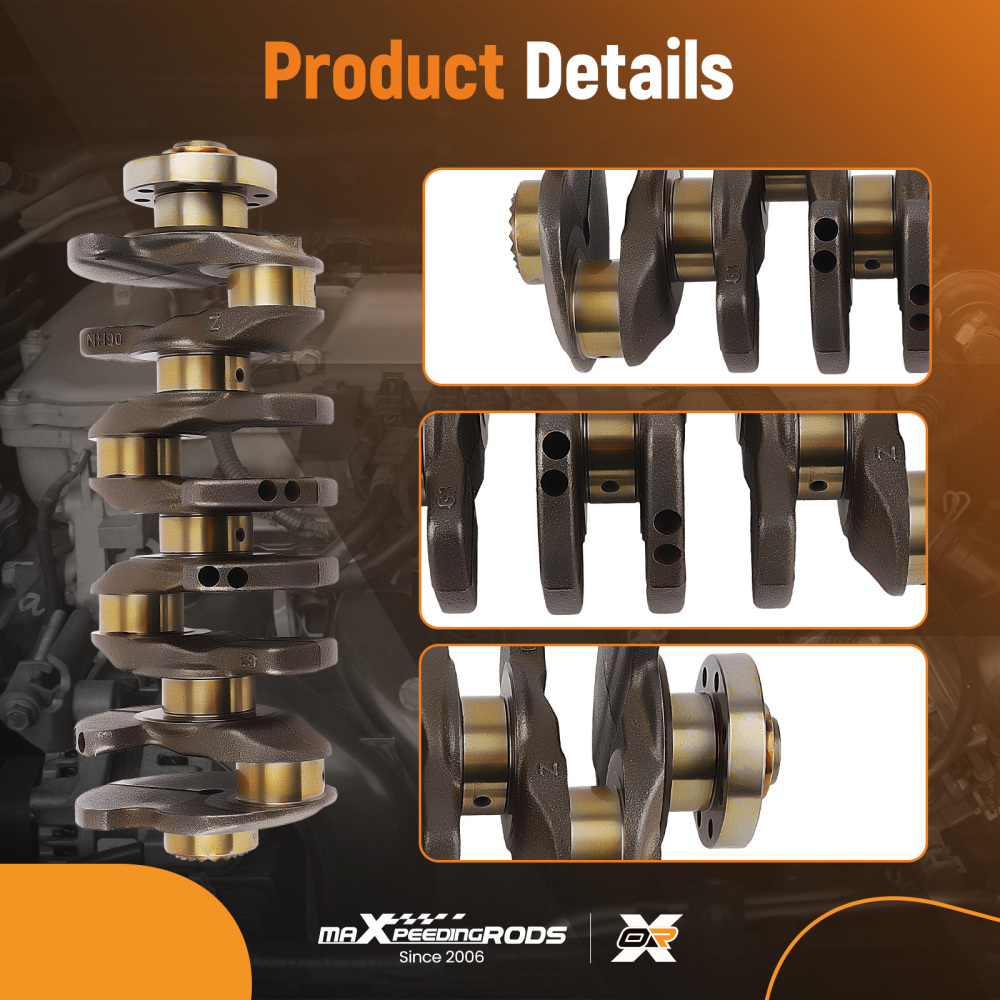 Albero Motore compatibile per VW Audi A4 B8 B9 A5 Q5 2.0 TFSI 2013-2022 06L105101D Crank