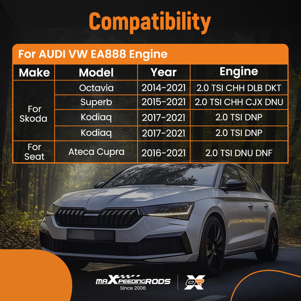 Albero Motore compatibile per VW Audi A4 B8 B9 A5 Q5 2.0 TFSI 2013-2022 06L105101D Crank