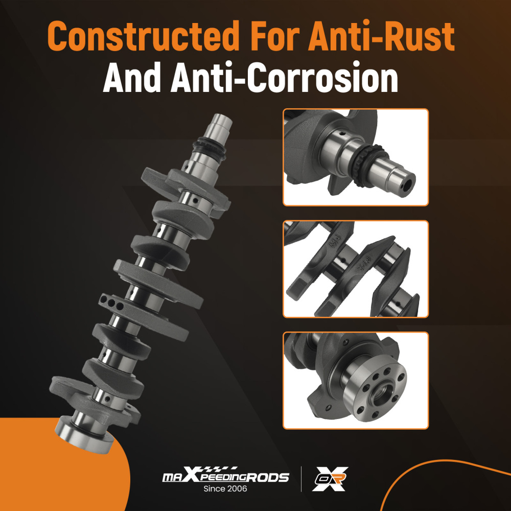 23110-2B610 Fit For 12-2019 compatible for Hyundai Accent Veloster compatible for Kia Rio Soul 1.6L Crankshaft