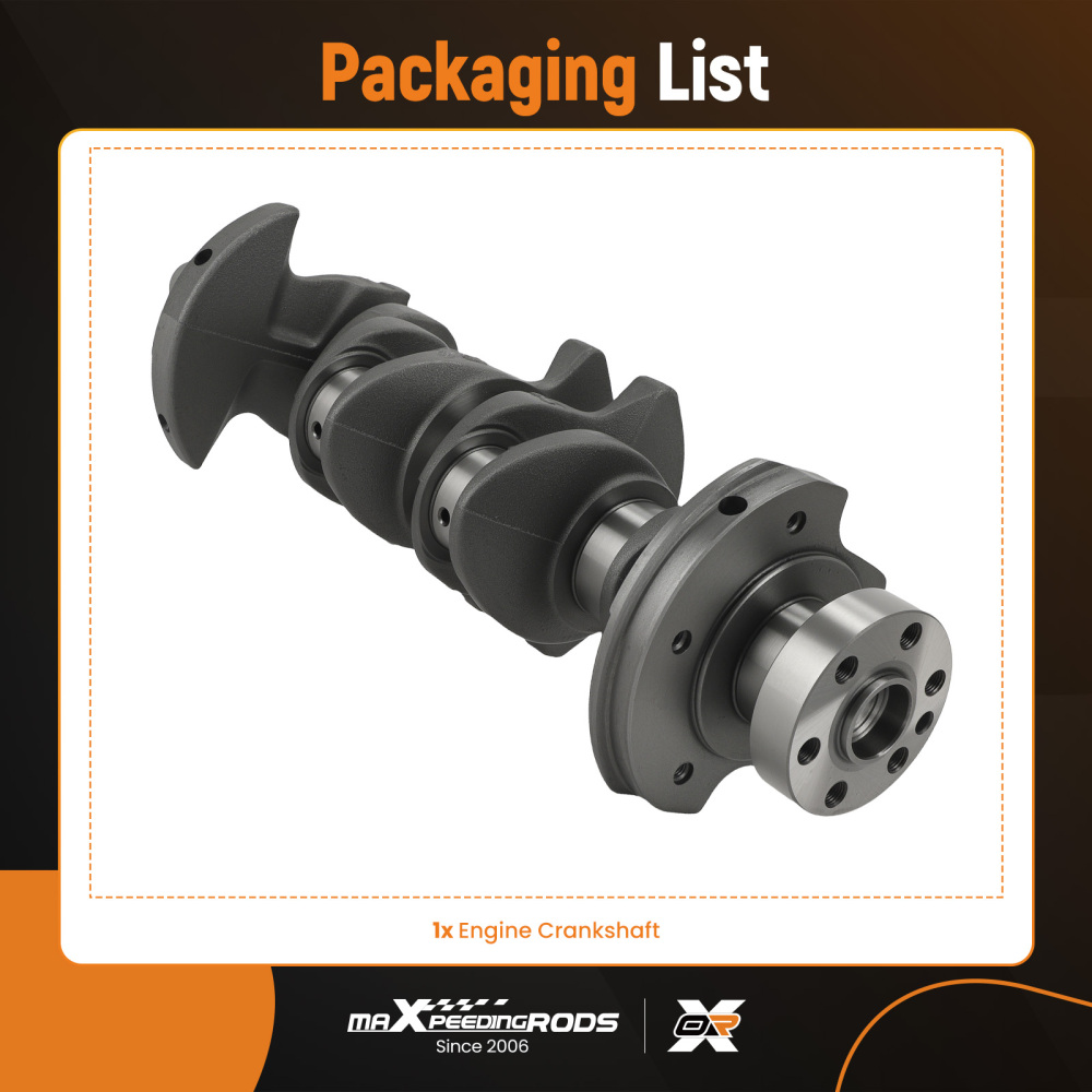 23110-2B610 Fit For 12-2019 compatible for Hyundai Accent Veloster compatible for Kia Rio Soul 1.6L Crankshaft