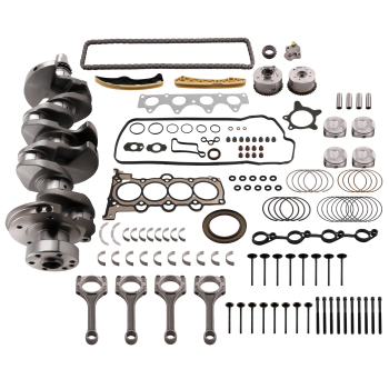 Engine Rebuild Overhaul Kit Crankshaft/Piston/Timing For 2012-2019 compatible for Kia Soul 1.6L
