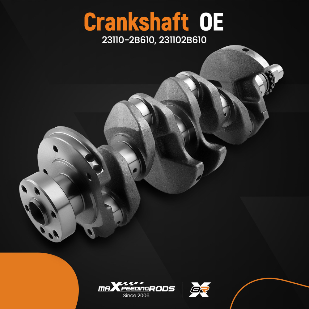 Engine Rebuild Overhaul Kit Crankshaft/Piston/Timing For 2012-2019 compatible for Kia Soul 1.6L