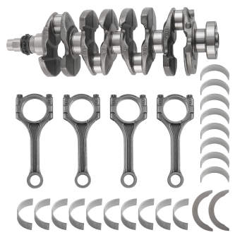 Crankshaft Kit compatible for Hyundai Kia G4FJ 1.6T 23110-2B710 Connecting Rod Bearing Set