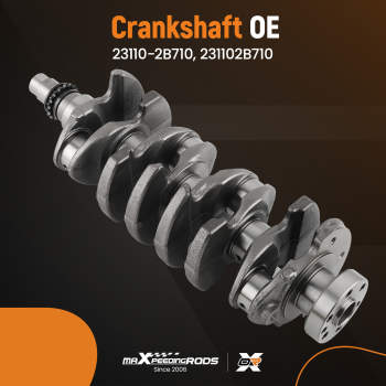 Crankshaft Kit compatible for Hyundai Kia G4FJ 1.6T 23110-2B710 Connecting Rod Bearing Set