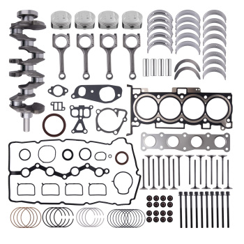 G4KD 2.0L Engine Overhaul Rebuild Kit Crankshaft Connecting Rods compatible for Hyundai Kia