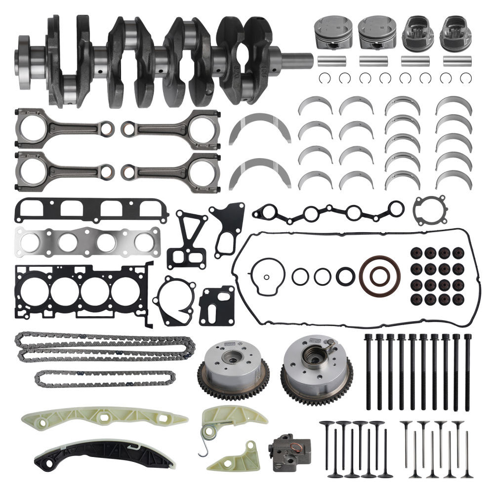 G4KF 2.0T Engine Overhaul Rebuild Kit w/ Crankshaft Rods Timing compatible for Hyundai KIA
