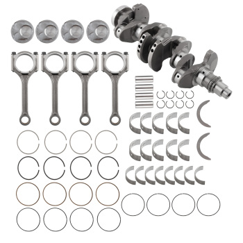 G4NC 2.0L Engine Rebuild Overhaul Kit w/ Crankshaft compatible for Hyundai Kia Forte Soul