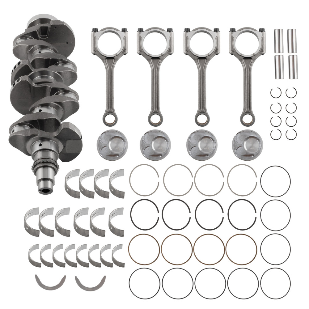 G4NC Engine Crankshaft Conrod Pistons Bearing Kit compatible for Hyundai KIA Soul 2.0L