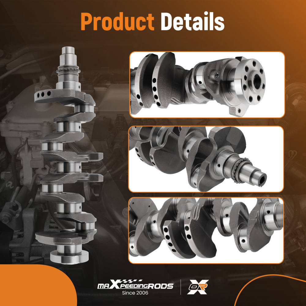 G4NC Engine Crankshaft Conrod Pistons Bearing Kit compatible for Hyundai KIA Soul 2.0L