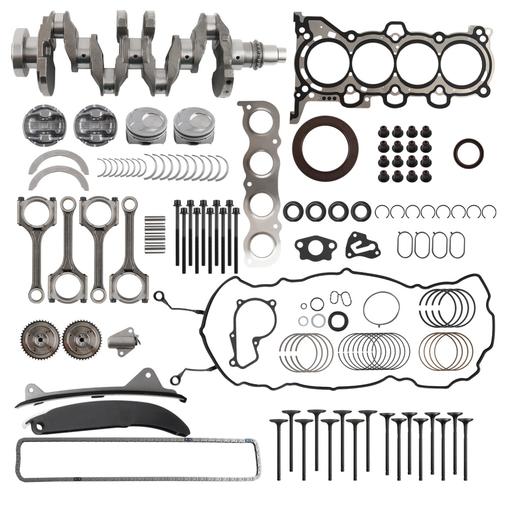G4NC Engine Crankshaft Pistons Gasket Timing KitConrods compatible for Hyundai Kia 2.0L