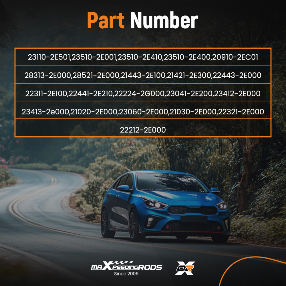 G4NC Engine Rebuild Overhaul Kit compatible for Hyundai Tucson compatible for Kia Soul 2012-19 Forte 2.0L