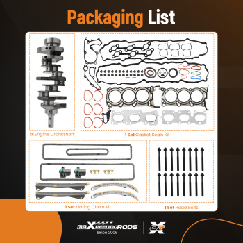 Engine Crankshaft Head Gasket Kit For 3.3L compatible for Hyundai Kia 2013-2016 OE#623R63CA0A