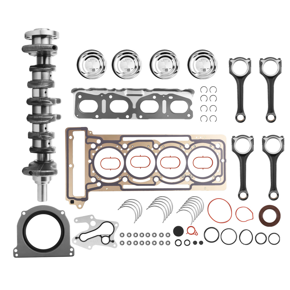 Engine Overhaul Rebuild Kit / Crankshaft / Pistons compatible for Mercedes-Benz M270 1.6T